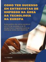 Como Ter Sucesso Em Entrevistas De Emprego Na Área Da Tecnologia Na Europa