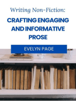 Writing Nonfiction: Crafting Engaging and Informative Prose