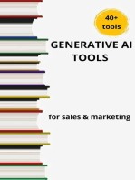 Generative AI Tools for Marketing & Sales