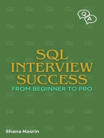 SQL Interview Success From Beginner To Pro