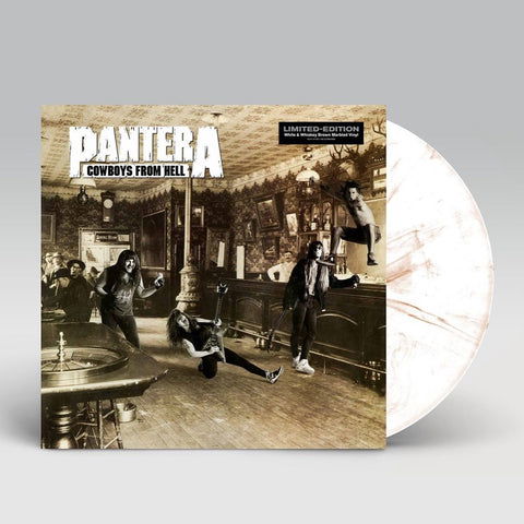 Cover for Pantera · Cowboys From Hell (LP) [Marbled White &amp; Whiskey Brown edition] (2024)