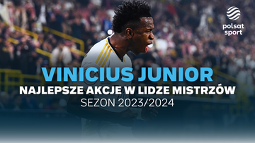 Vinicius Junior - najlepsze akcje w Lidze Mistrzów 2023/2024