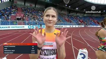 Pia Skrzyszowska druga w biegu na 100 metrów przez płotki podczas zawodów w Ostrawie