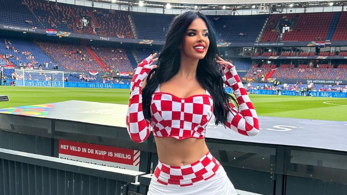 Miss mundialu pojawiła się na finale Ligi Narodów (ZDJĘCIA)