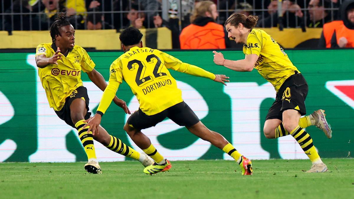 Wszystkie gole Borussii Dortmund w fazie grupowej Ligi Mistrzów