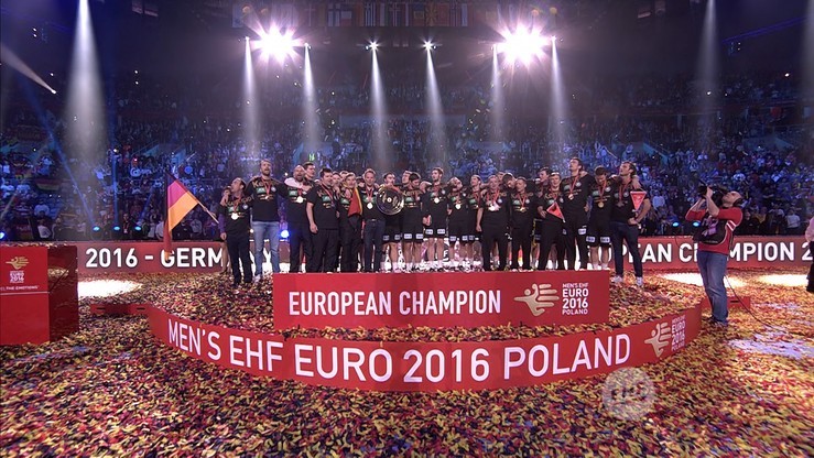 Ceremonia wręczenia medali i zamknięcia EHF Euro 2016