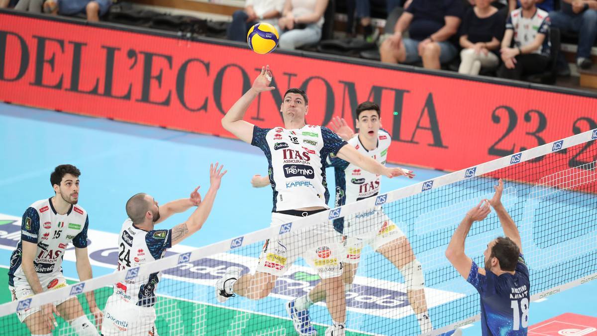 SuperLega: Power Volley Milano - Trentino Volley. Relacja live i wynik na żywo