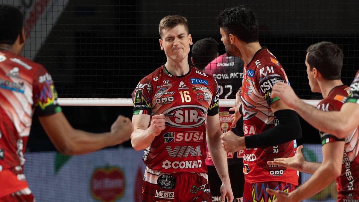 SuperLega: Sir Safety Perugia - Vero Volley Monza. Relacja na żywo