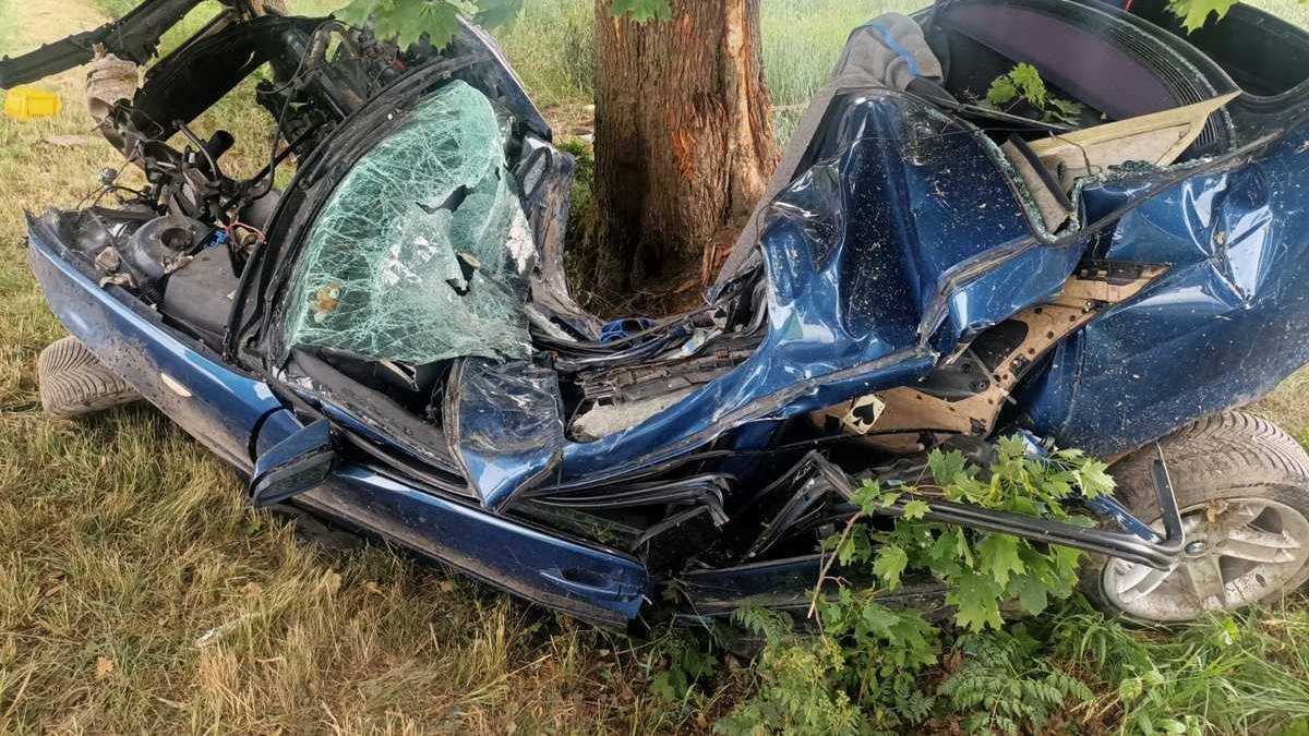 25-latek nie zapanował nad bmw. Tragedia w Lubelskiem