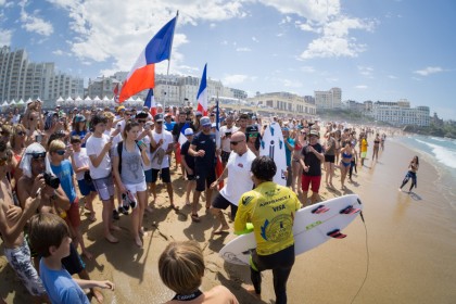 Team France Holds onto Commanding Lead Heading into Final Stretch of ISA World Surfing Games