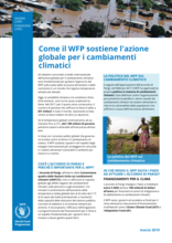 Come il WFP sostiene l'azione globale per i cambiamenti climatici 