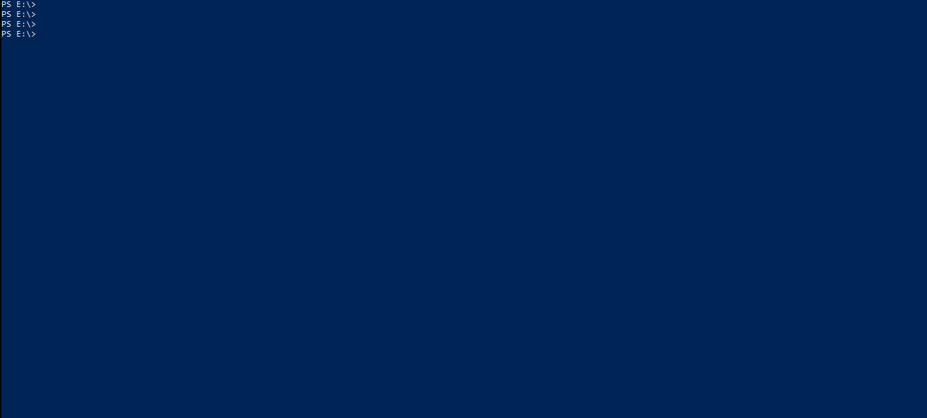 powershell wait for command to finish - out null cmdlet