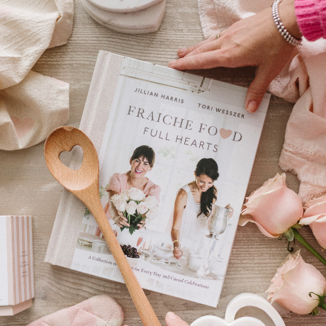 Jillian Harris and Fraiche Food Full Hearts Cookbook.