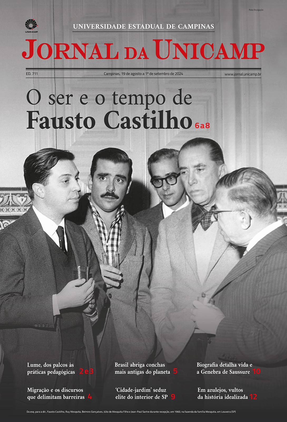 Capa da edição do jornal