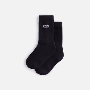 Kith Kids Classic Crew Socks - Black