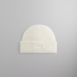 Kith Script Logo Mia Beanie - Sandrift