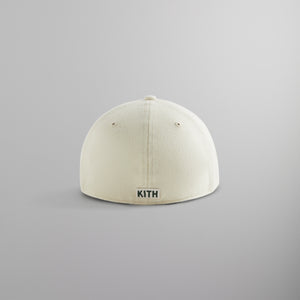 Kith & '47 for New York Yankees Unstructured Wool Fitted With Suede Brim - Sandrift