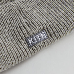 Kith for the New York Yankees Visor Beanie - Light Heather Grey