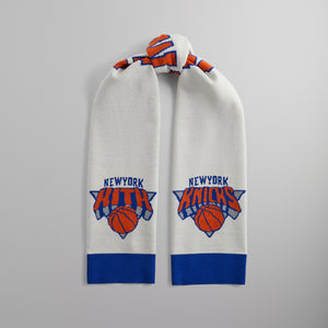 Kith for the New York Knicks Logo Knitted Scarf - Silk