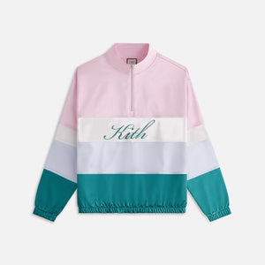 Kith Women Callan Panelled Quarter Zip - Abelia