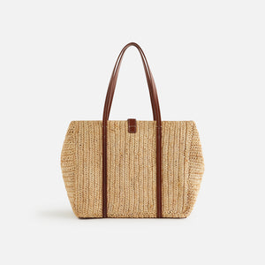 Kith Women Raffia Tote Bag - Sandcastle