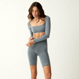 Kith Women Jen Biker Short - Asteroid