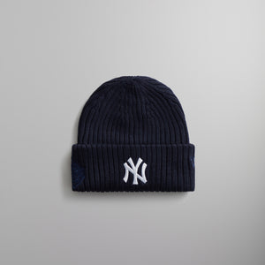 Kith & New Era for the New York Yankees Knit Beanie - Nocturnal