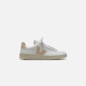 Veja V-12 Leather  - Extra White / Sable