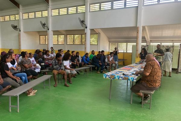 Les volontaires internationaux du Pacifique se sont réunis ce lundi 27 novembre.