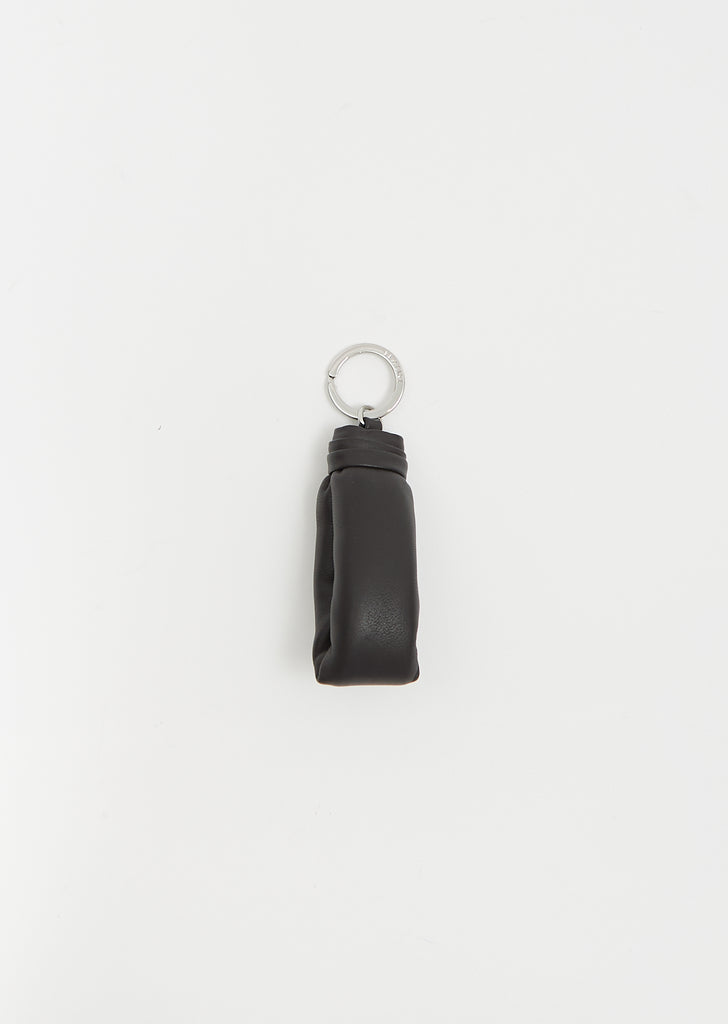 Wadded Key Holder — Dark Chocolate