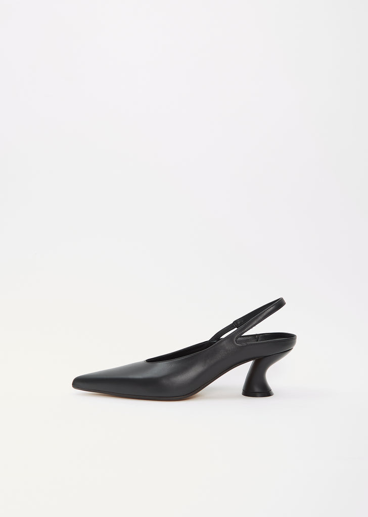 Slingback Point Heel