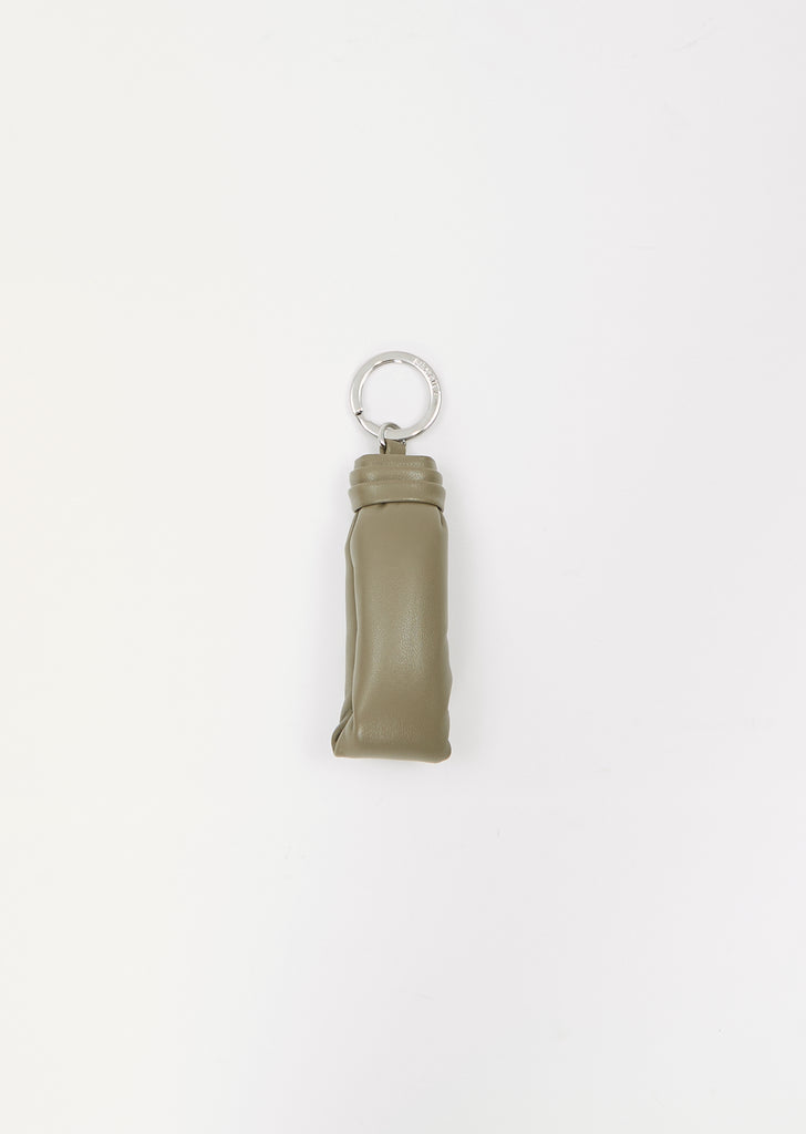 Wadded Key Holder — Dark Sage