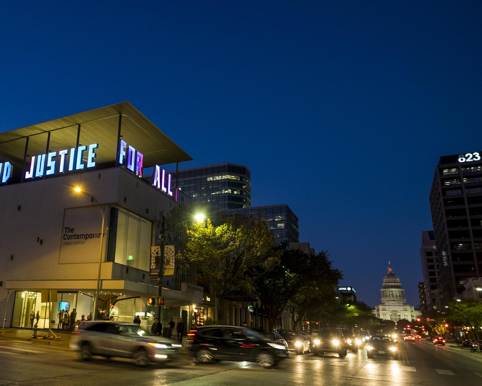 A view of downtown Austin