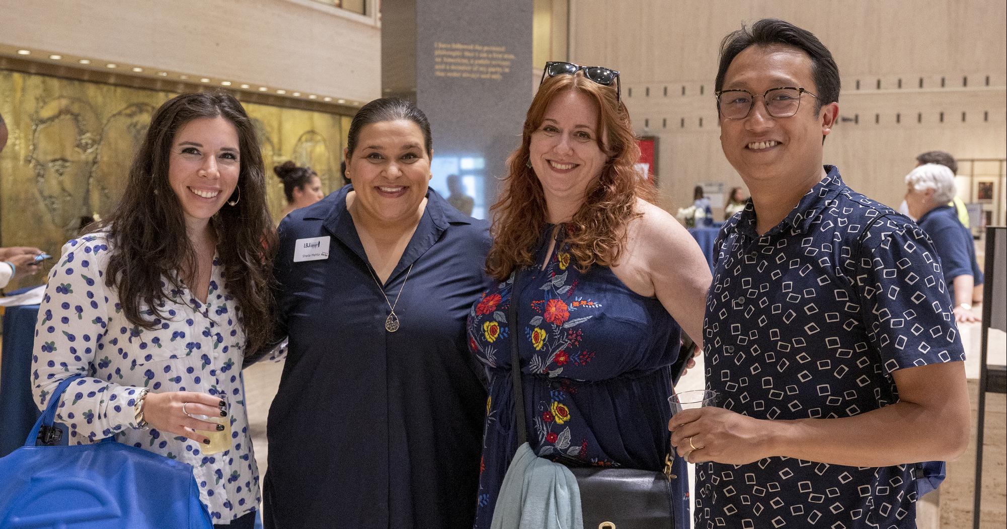 On Wednesday, May 4th, the LBJ Library hosted an Educator Appreciation Night to honor educators for their hard work and "Can Do" spirit over the past two years. 