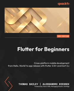 Flutter for Beginners - Third Edition