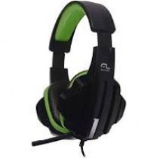 Headset Gamer Multilaser P2 Preto/Verde - PH123