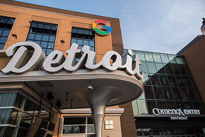 Google's North America Office in Detroit, United States.