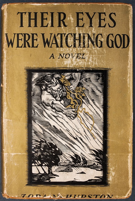 Special Collections' copy of the book Their Eyes Were Watching God by Zora Neale Hurston.