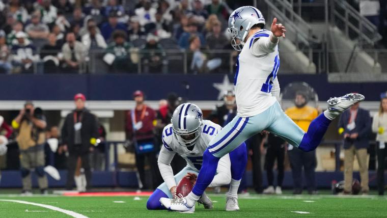 ¿Qué le pasó a Brett Maher? Los increíbles fallos del pateador de los Cowboys en los Playoffs NFL image