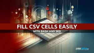 Using sed and Bash to Fill Empty Cells in a CSV File
