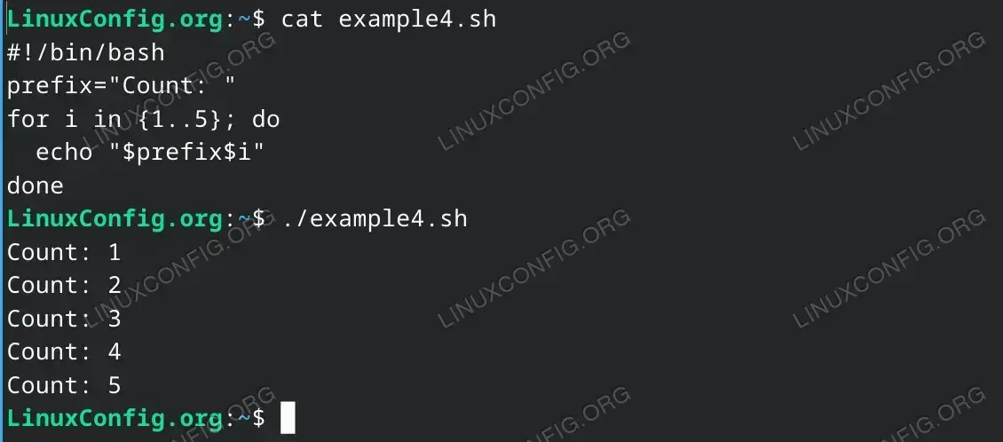 Concatenation in a Loop