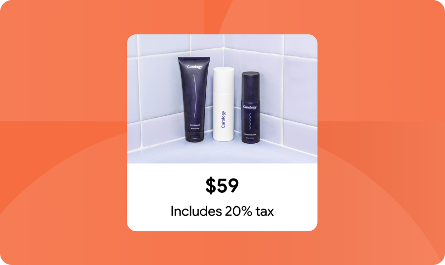 A product price of $ 59 includes 20 % tax