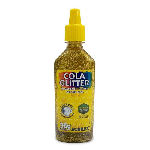 cola glitter 35g ouro