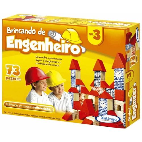 brincando de engenheiro 73 peças