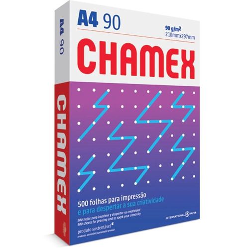 chamex super a4 resma 500 folhas