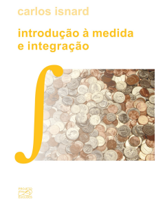 Introdução à Medida e Integração