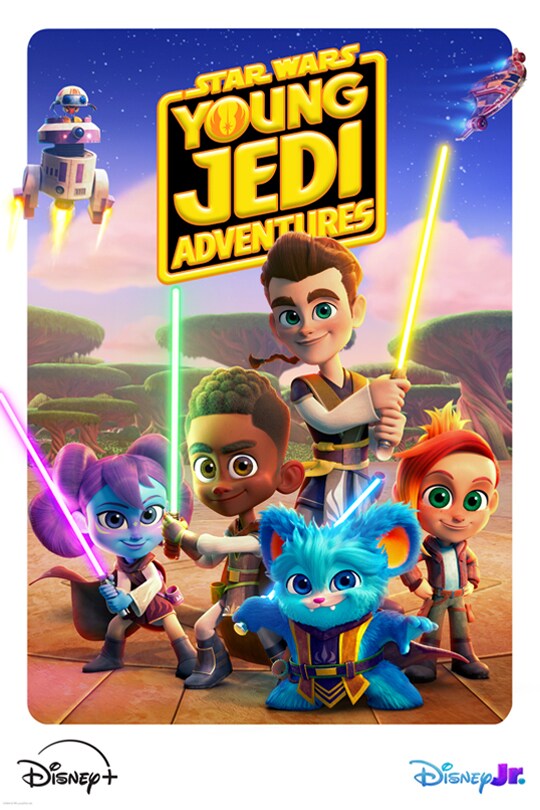 Star Wars: Young Jedi Adventures | Disney+ | Disney Jr. | movie poster