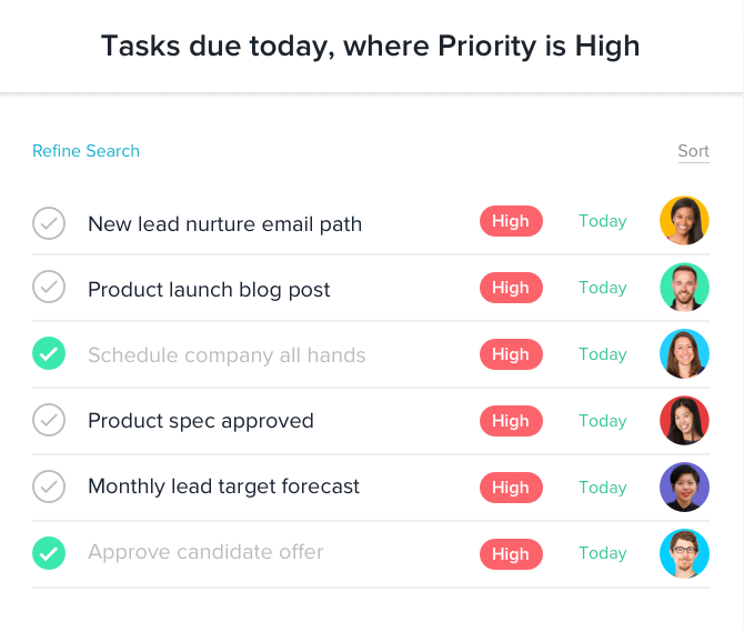 Asana Product Screenshot