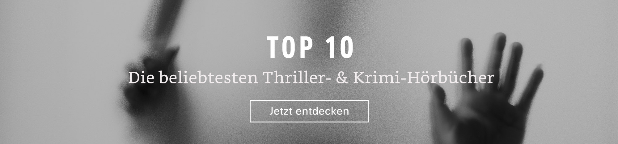 Top 10 - Die beliebtesten Thriller