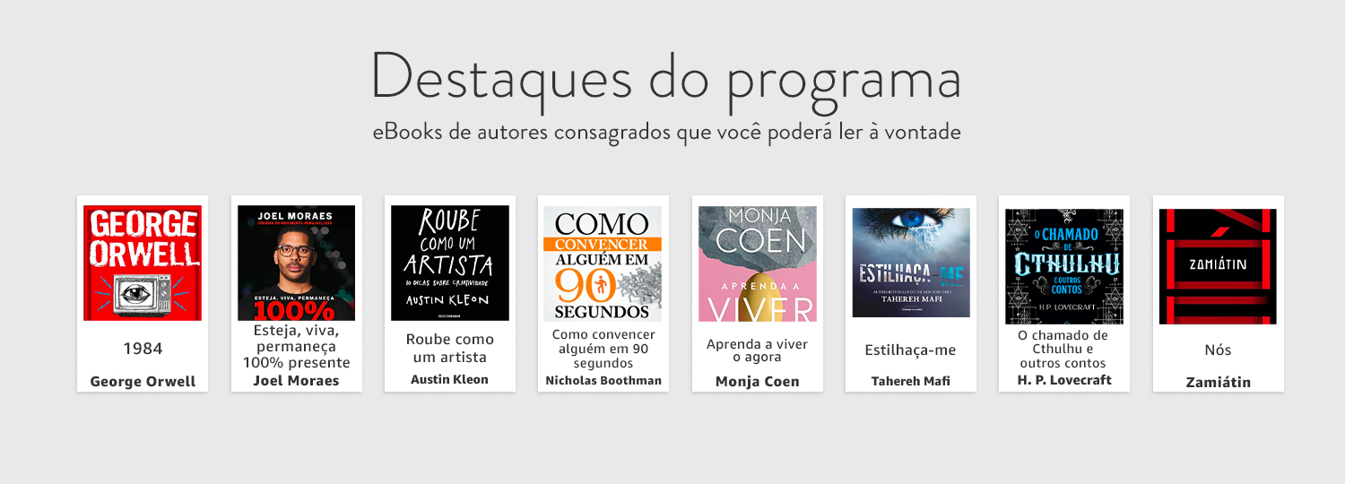 Alguns destaques do programa